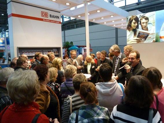 Doppelmoderation mit dem Bahn Moderator Ingo Ruff